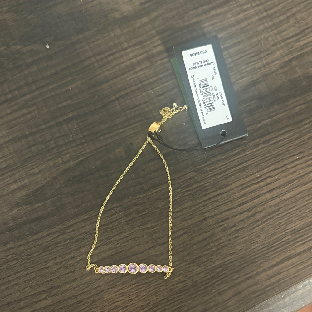 Kate Spade Full Circle Bracelet- light amet